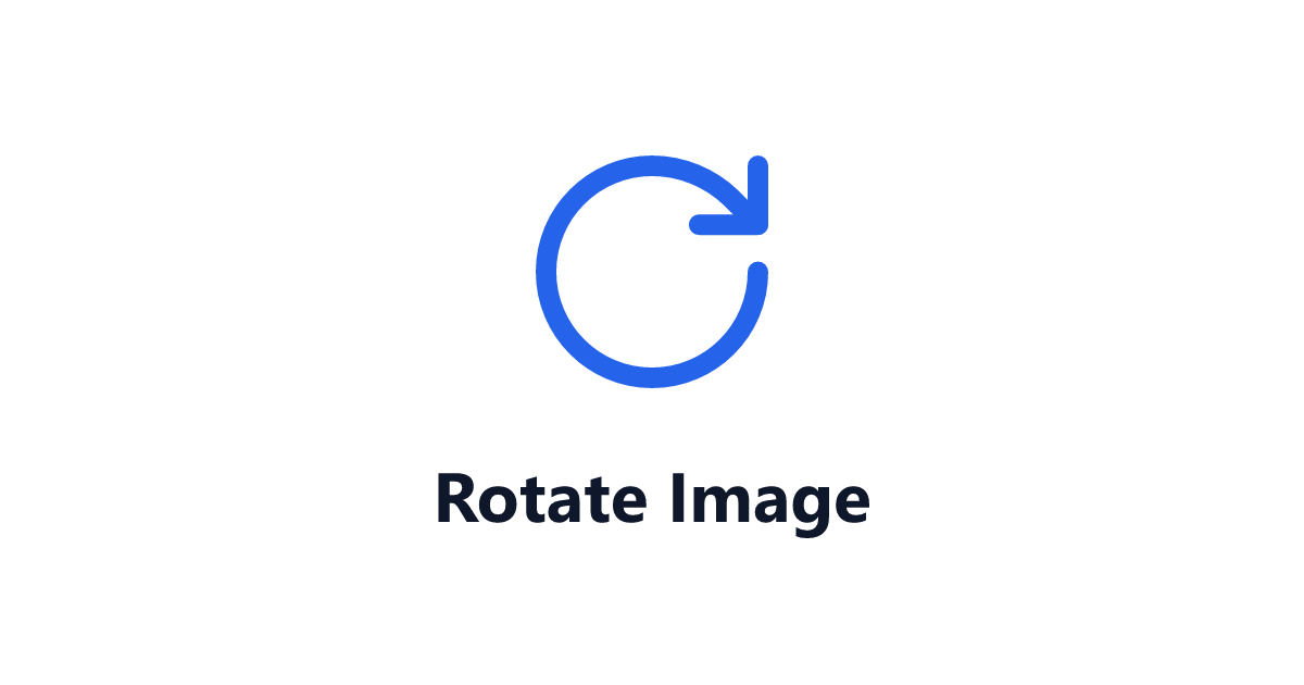Rotate Image - Rotate Photos Online